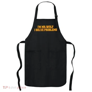 IM Mr.Wolf I Solve Problems Apron