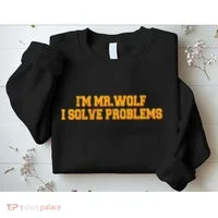 IM Mr.Wolf I Solve Problems Sweatshirt thumb 2