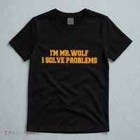 IM Mr.Wolf I Solve Problems T-Shirt thumb 5
