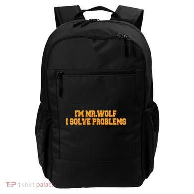 IM Mr.Wolf I Solve Problems Backpack