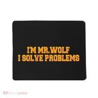 IM Mr.Wolf I Solve Problems Mousepad thumb 0