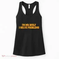 IM Mr.Wolf I Solve Problems Women's Tank Top thumb 0