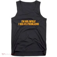 IM Mr.Wolf I Solve Problems Tank Top thumb 0