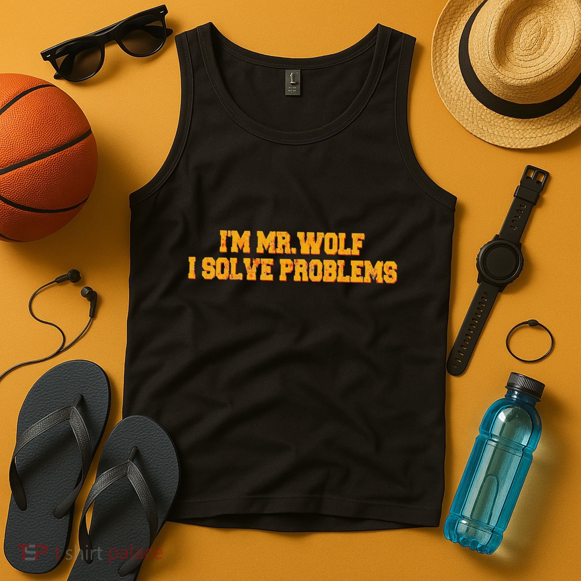 IM Mr.Wolf I Solve Problems Tank Top