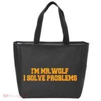 IM Mr.Wolf I Solve Problems Tote Bag thumb 0