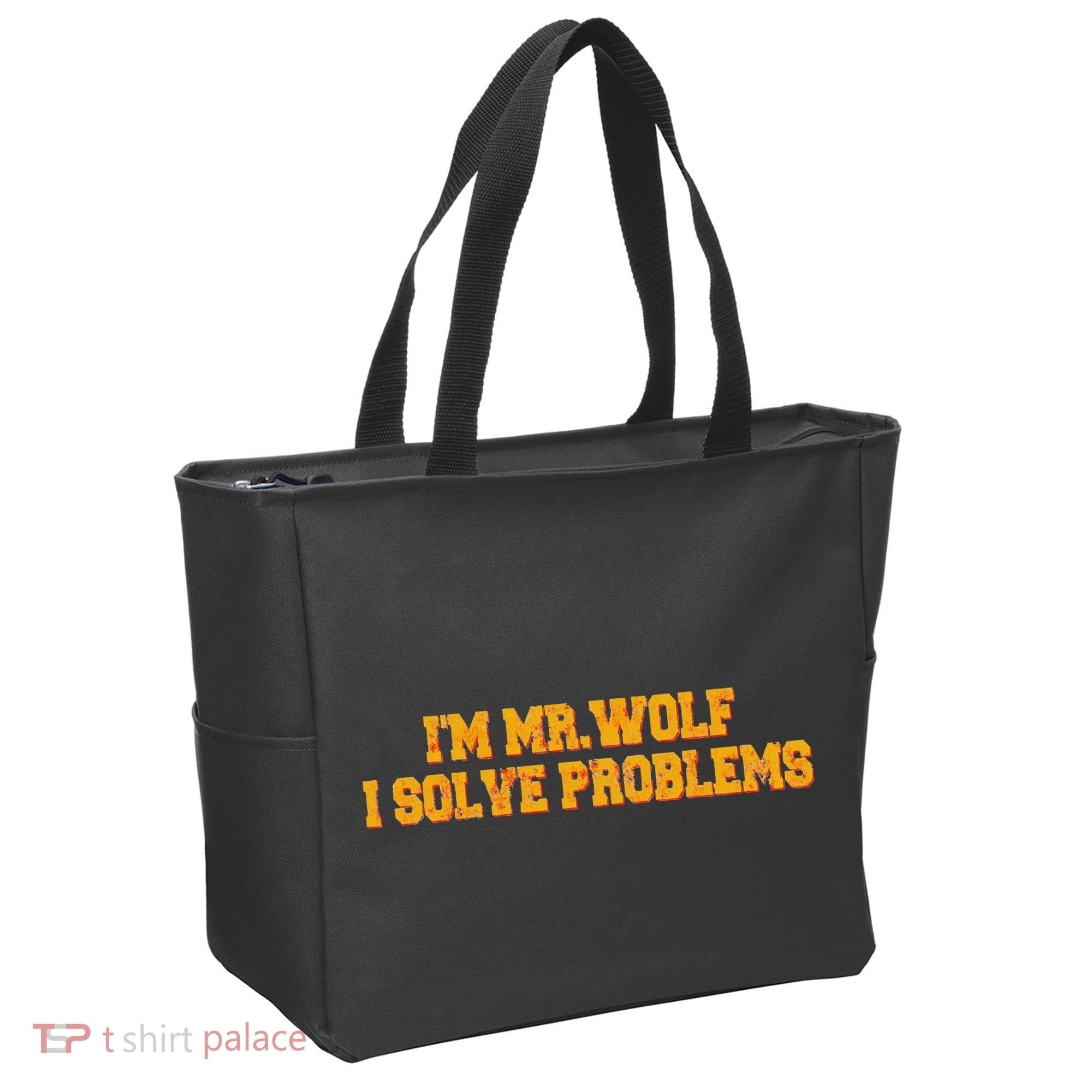 IM Mr.Wolf I Solve Problems Tote Bag
