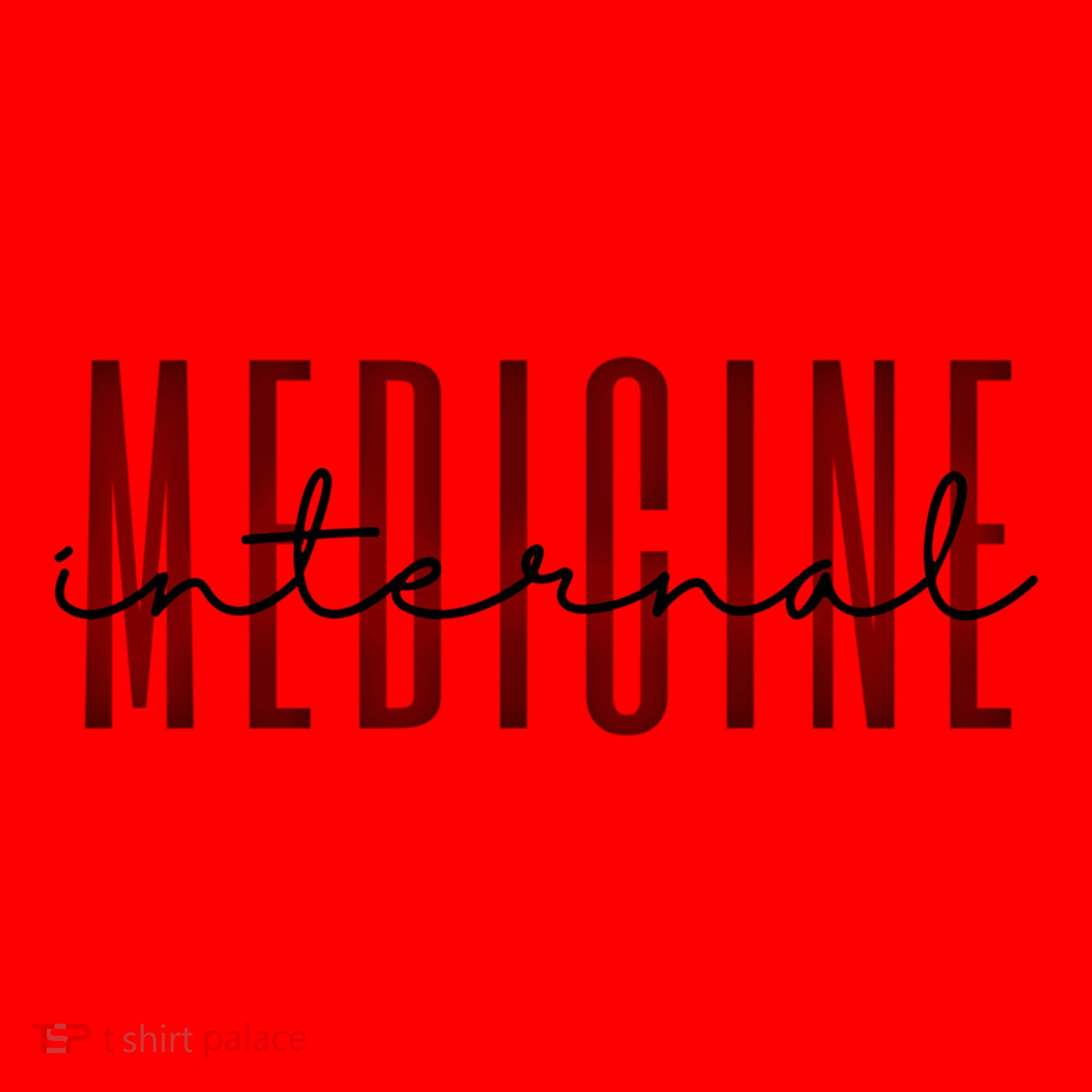 Internal Medicine In Medicine School Gift Santa Hat