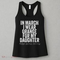 In March I Wear Orange for my Daughter MS Women's Tank Top thumb 3