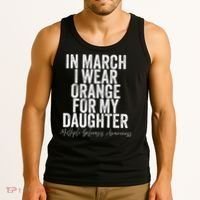 In March I Wear Orange for my Daughter MS Tank Top thumb 3