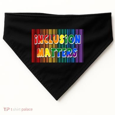 Inclusion Matters USA-Made Doggie Bandana