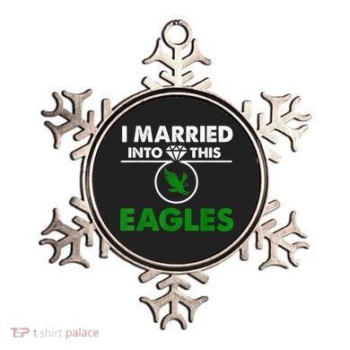 i married into this eagles design Quote apparel cool saying Ornament