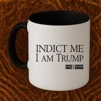 Indict Me I Am Trump America First Coffee Mug thumb 2