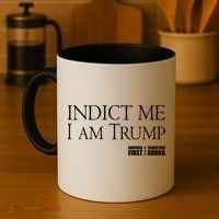 Indict Me I Am Trump America First Coffee Mug thumb 4