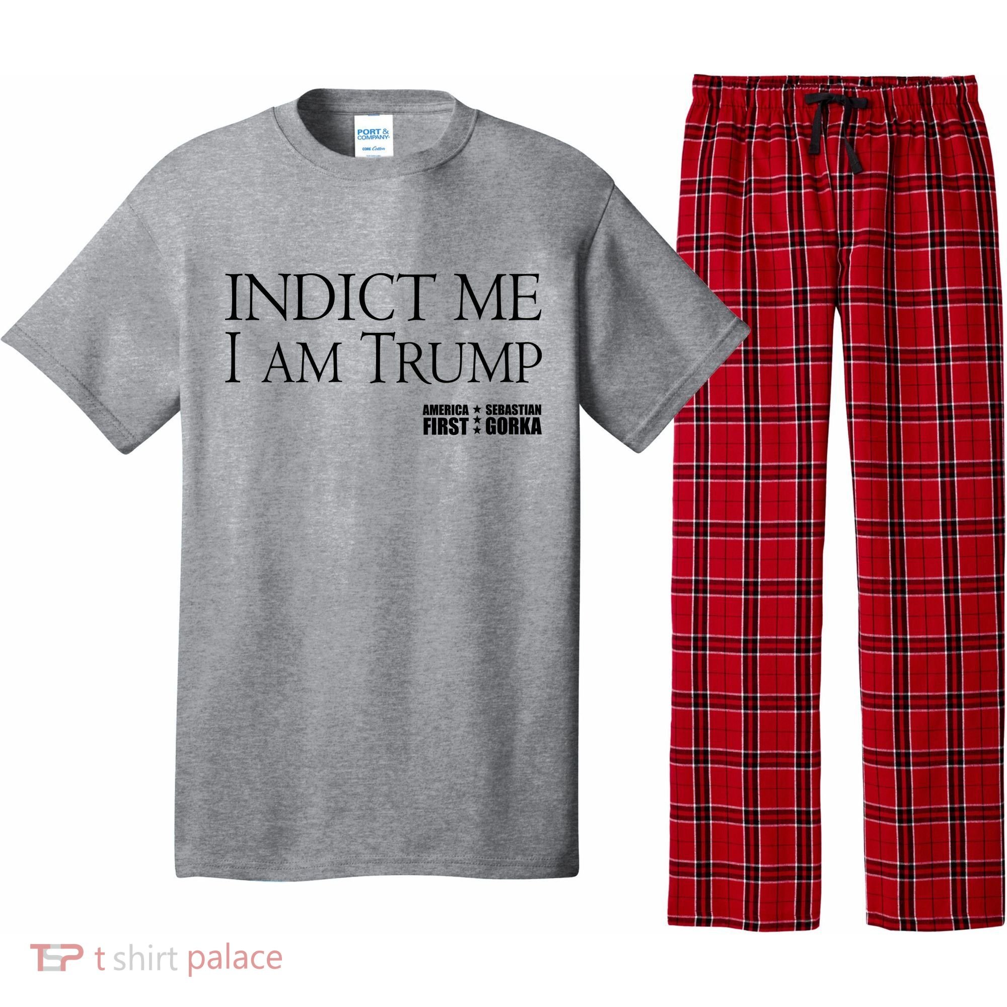 Indict Me I Am Trump America First Pajama Set