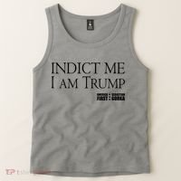 Indict Me I Am Trump America First Tank Top thumb 2