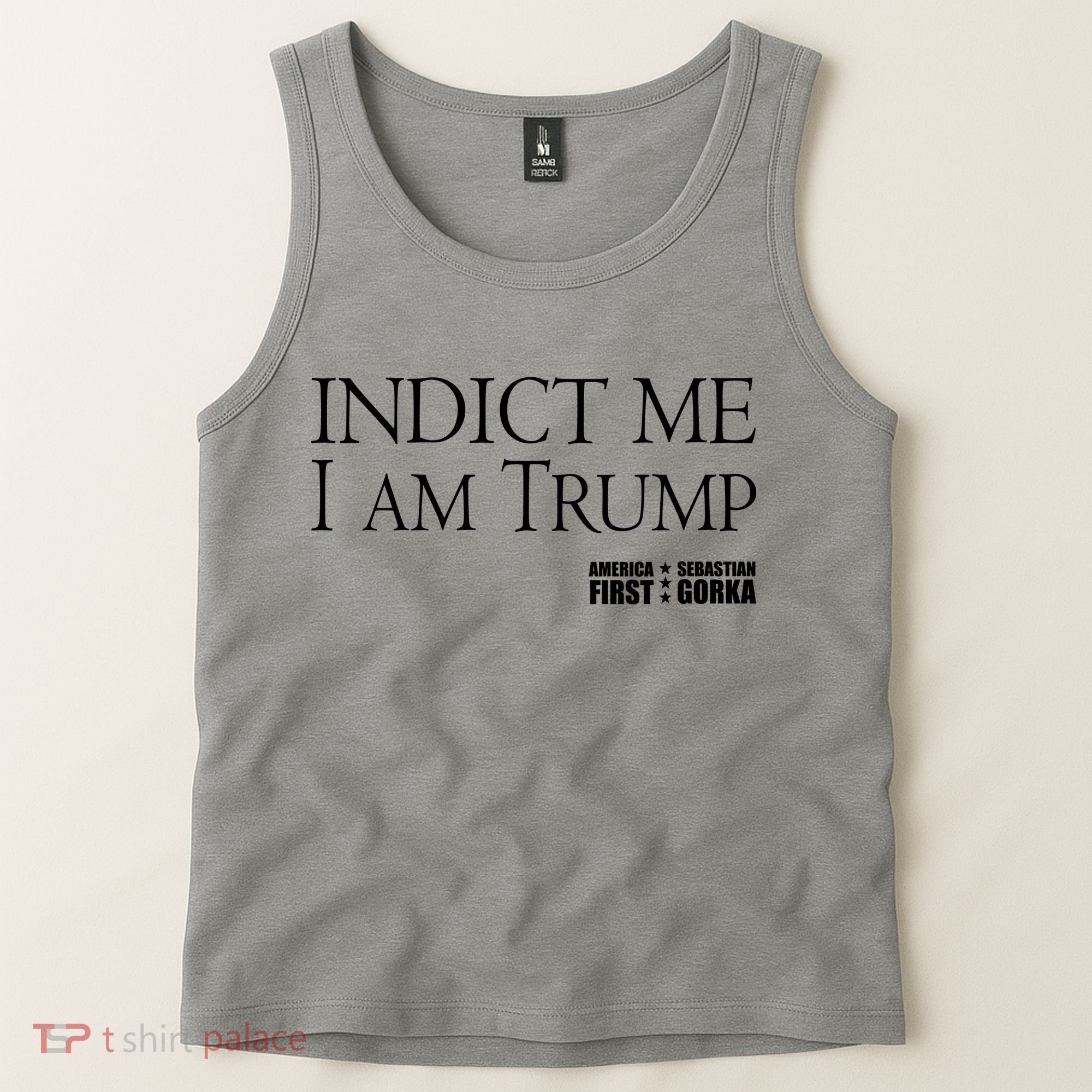 Indict Me I Am Trump America First Tank Top