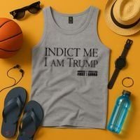 Indict Me I Am Trump America First Tank Top thumb 4