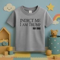 Indict Me I Am Trump America First Toddler T-Shirt thumb 3