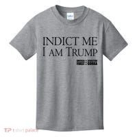 Indict Me I Am Trump America First Kids T-Shirt thumb 0