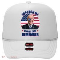 Impeach Me I Won't Even Remember Joe Biden American Flag Funny Hat thumb 0