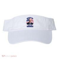 Impeach Me I Won't Even Remember Joe Biden American Flag Funny Visor thumb 0