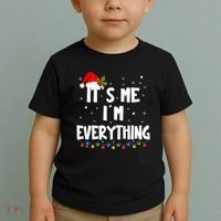 Its Me IM Everything I Have Everything I Want For Christmas Toddler T-Shirt thumb 2