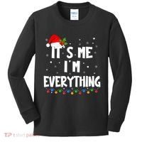 Its Me IM Everything I Have Everything I Want For Christmas Kids Long Sleeve Shirt thumb 0