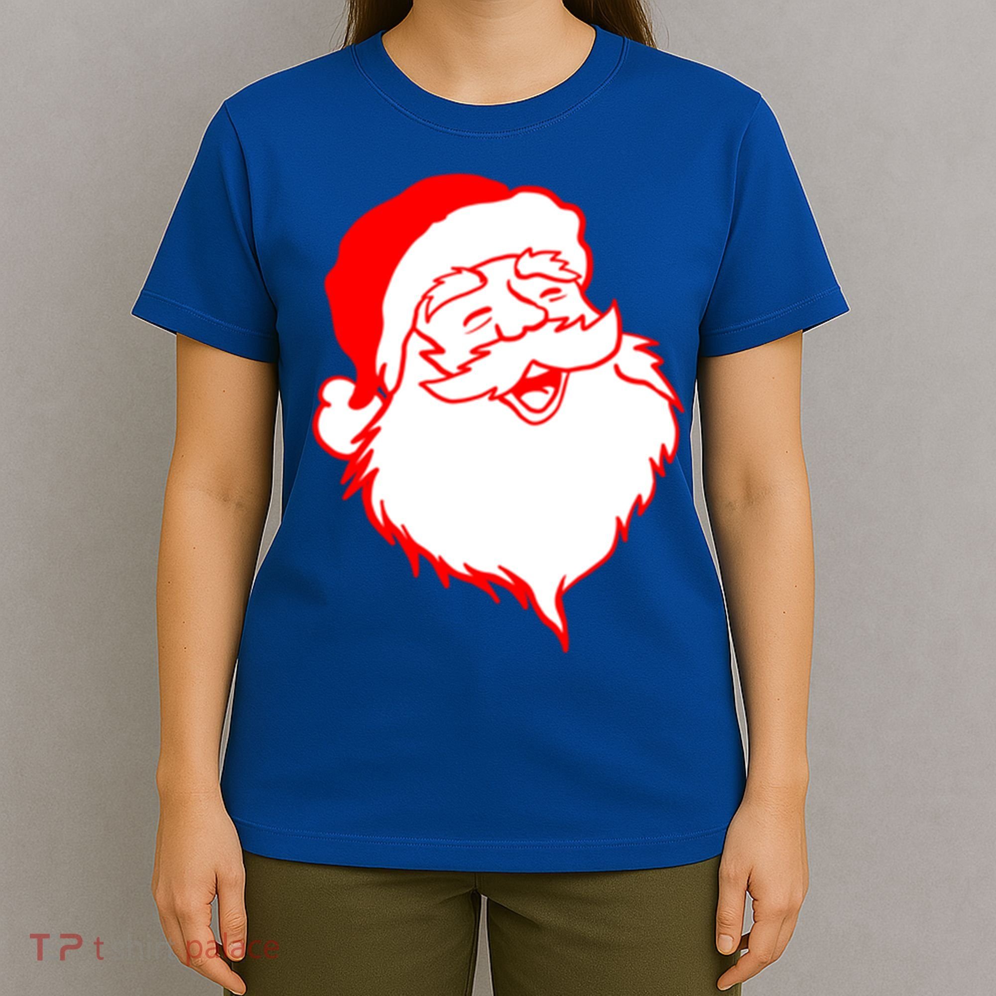 In My Jolly Era Merry Christmas Retro Santa Claus Gift T-Shirt