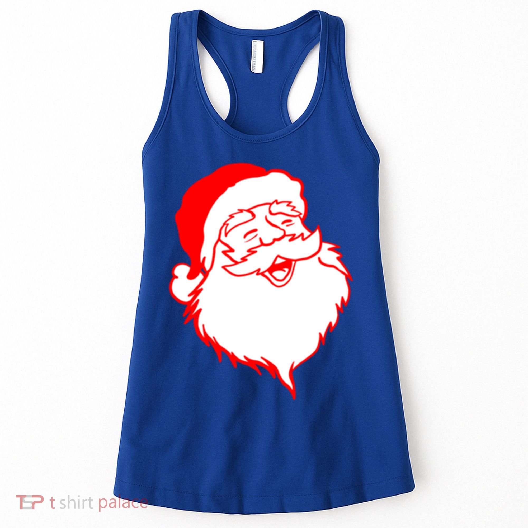 In My Jolly Era Merry Christmas Retro Santa Claus Gift Women's Tank Top