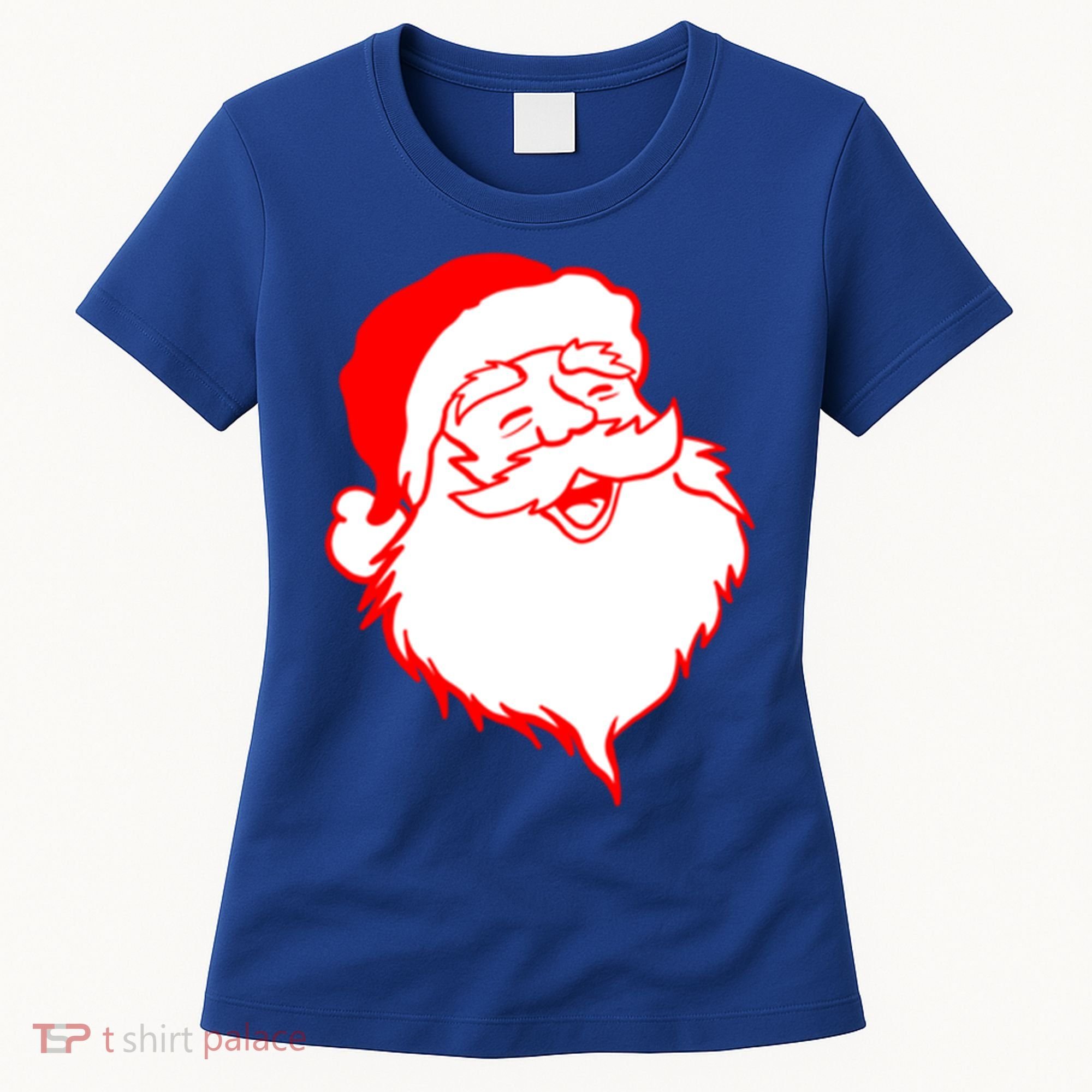 In My Jolly Era Merry Christmas Retro Santa Claus Gift Women's T-Shirt