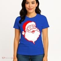 In My Jolly Era Merry Christmas Retro Santa Claus Gift Women's T-Shirt thumb 4