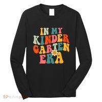 In My Kindergarten Teacher Era Shirts Kinder Groovy Retro Long Sleeve Shirt thumb 0