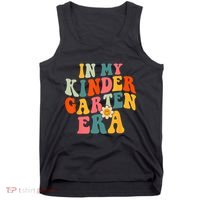 In My Kindergarten Teacher Era Shirts Kinder Groovy Retro Tank Top thumb 0