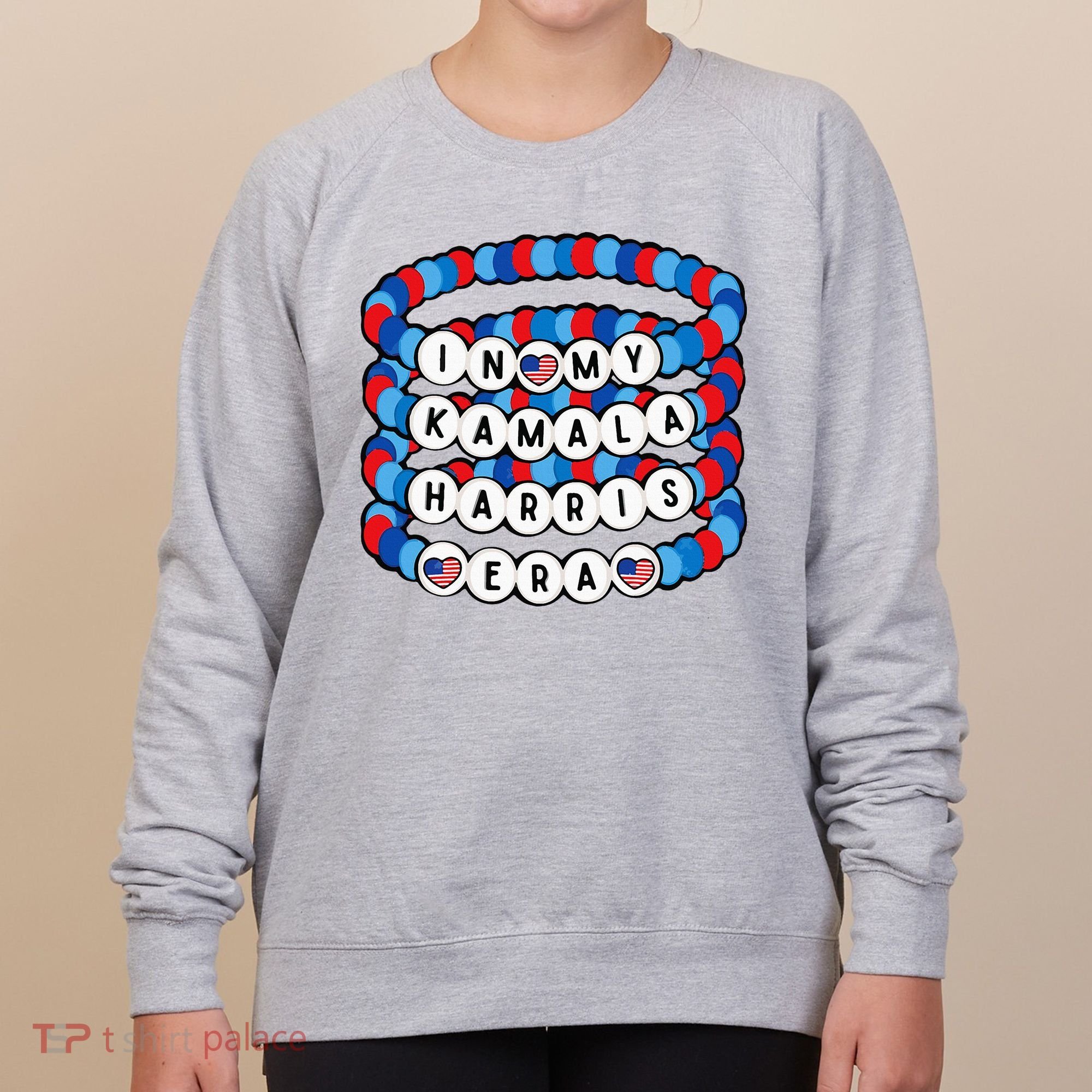 In My Kamala Harris Era Harris Democrat Harris 2024 Bracelet Women's Sweatshirt