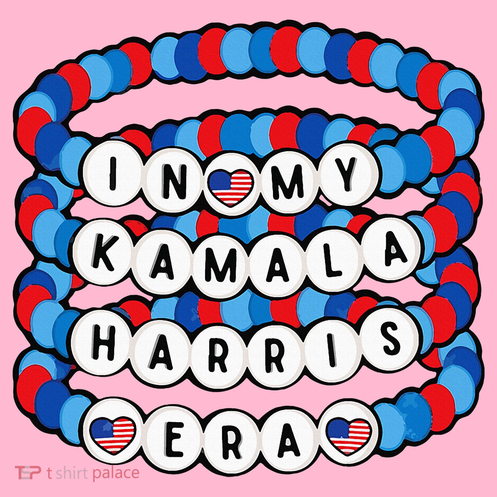 In My Kamala Harris Era Harris Democrat Harris 2024 Bracelet Coaster