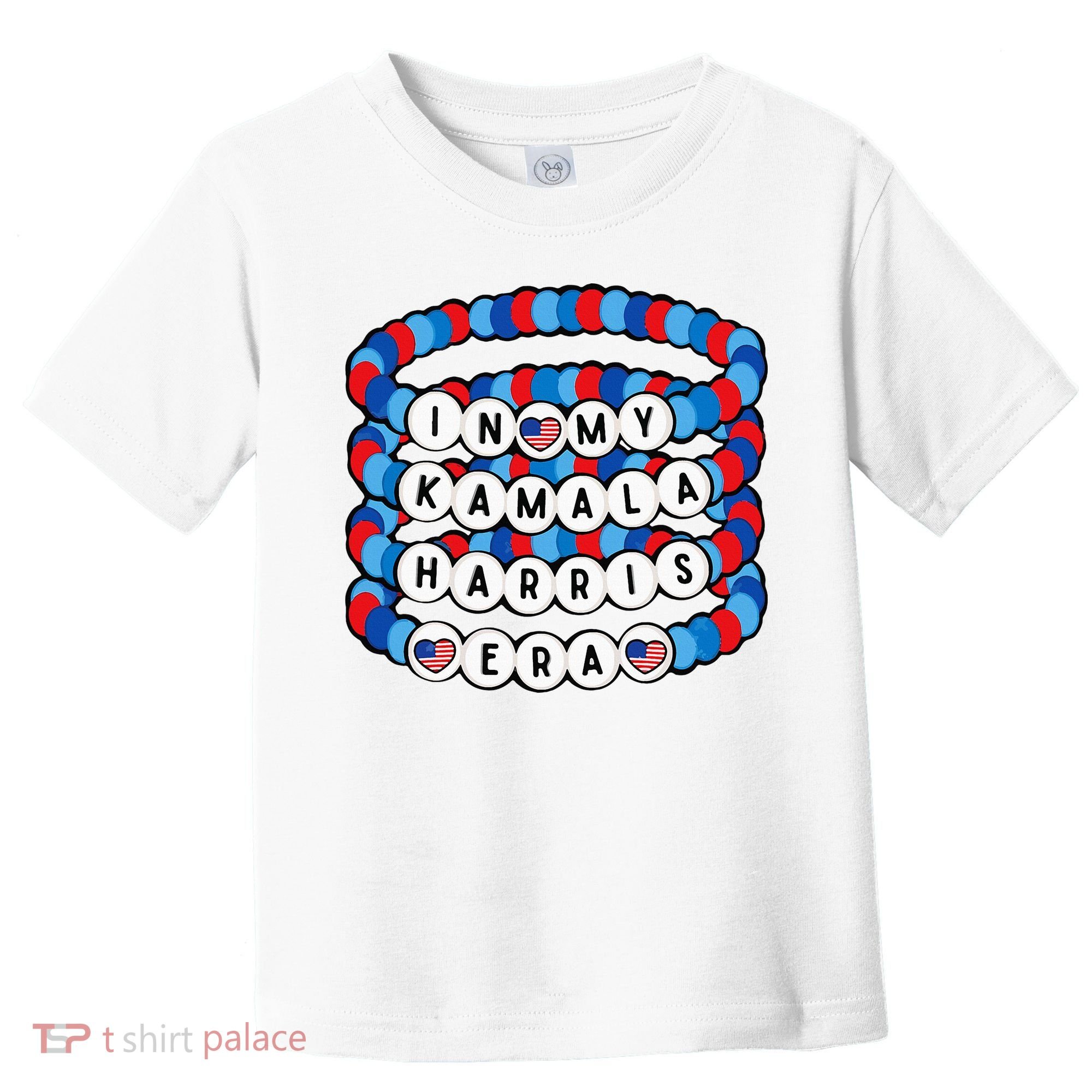 In My Kamala Harris Era Harris Democrat Harris 2024 Bracelet Toddler T-Shirt