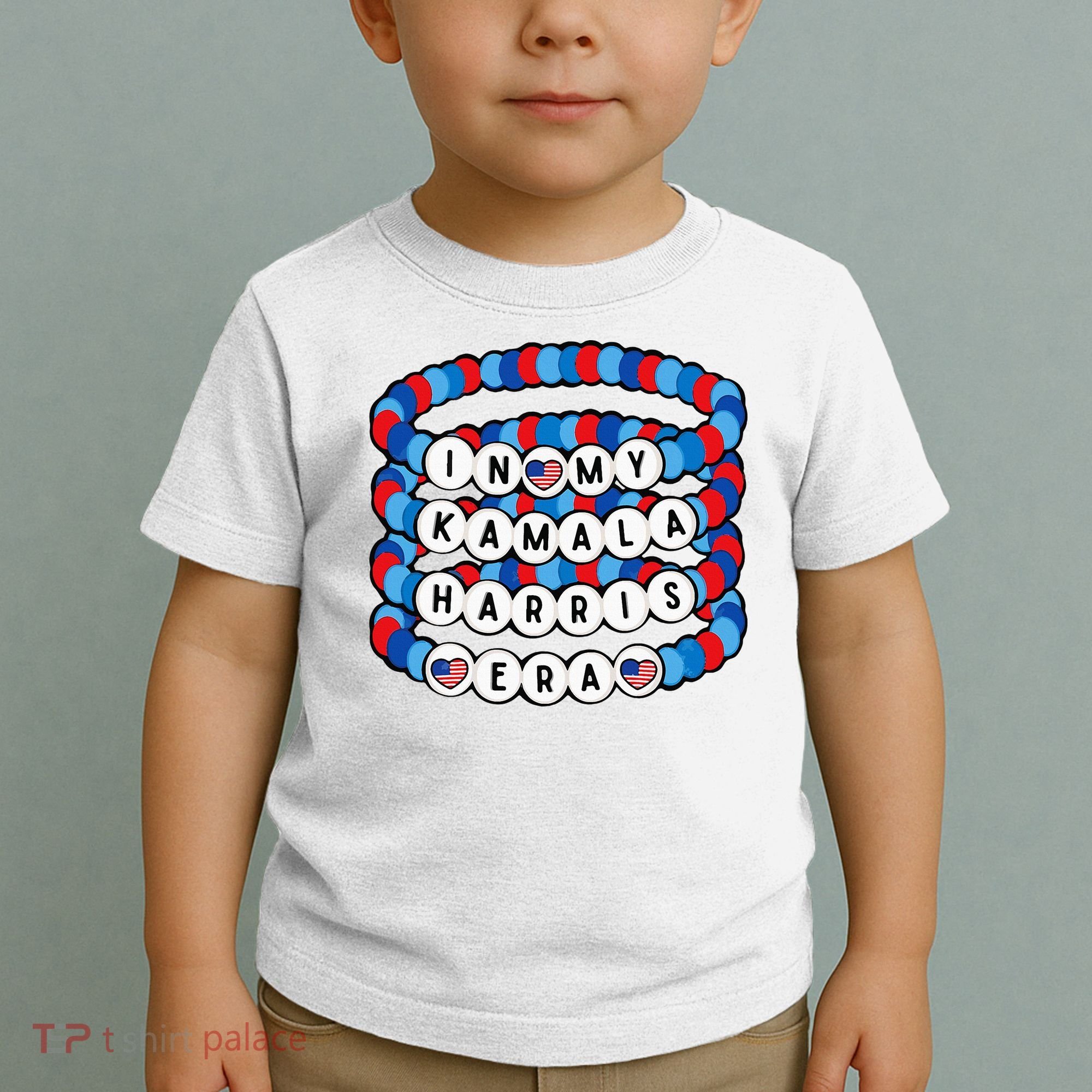 In My Kamala Harris Era Harris Democrat Harris 2024 Bracelet Toddler T-Shirt