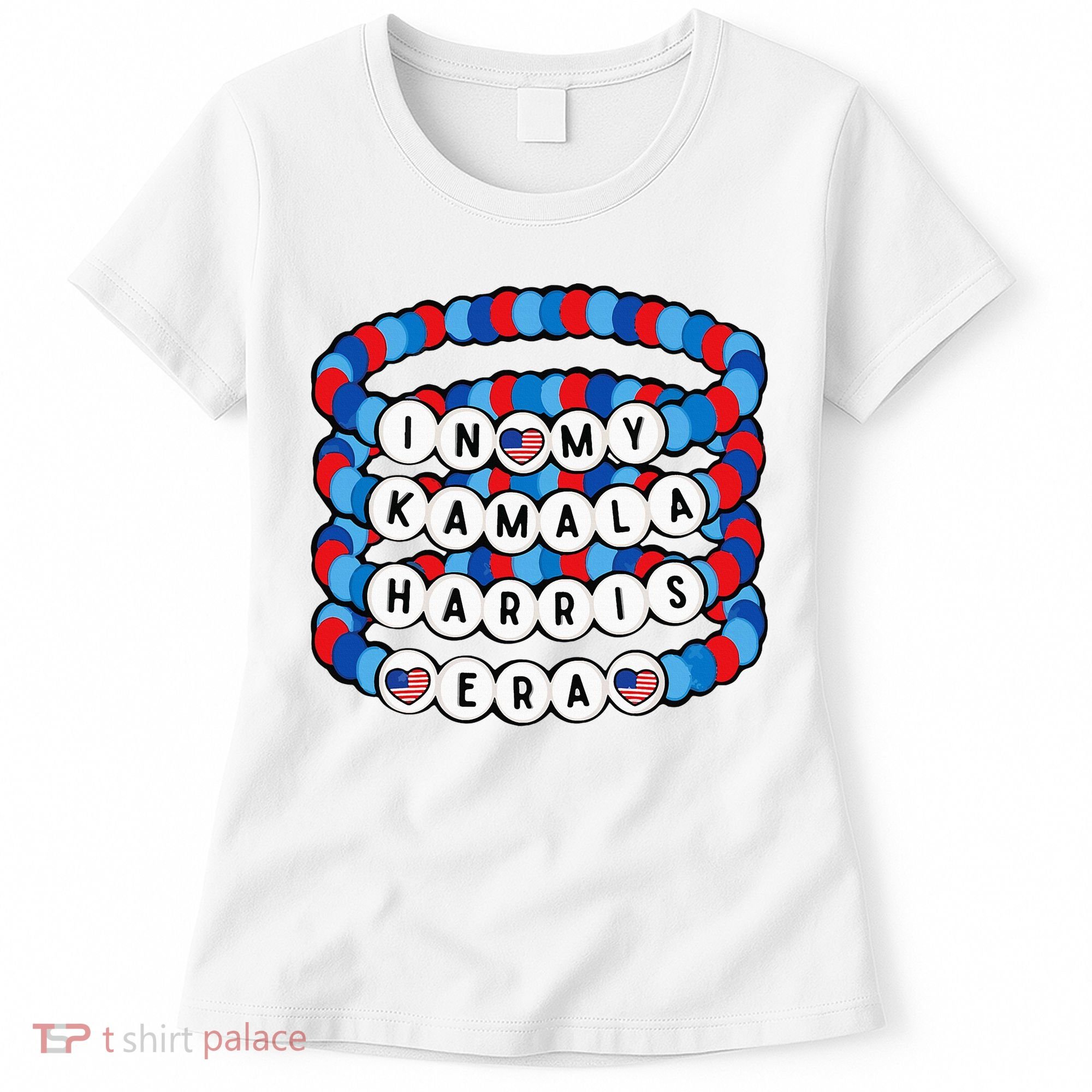 In My Kamala Harris Era Harris Democrat Harris 2024 Bracelet Women's T-Shirt