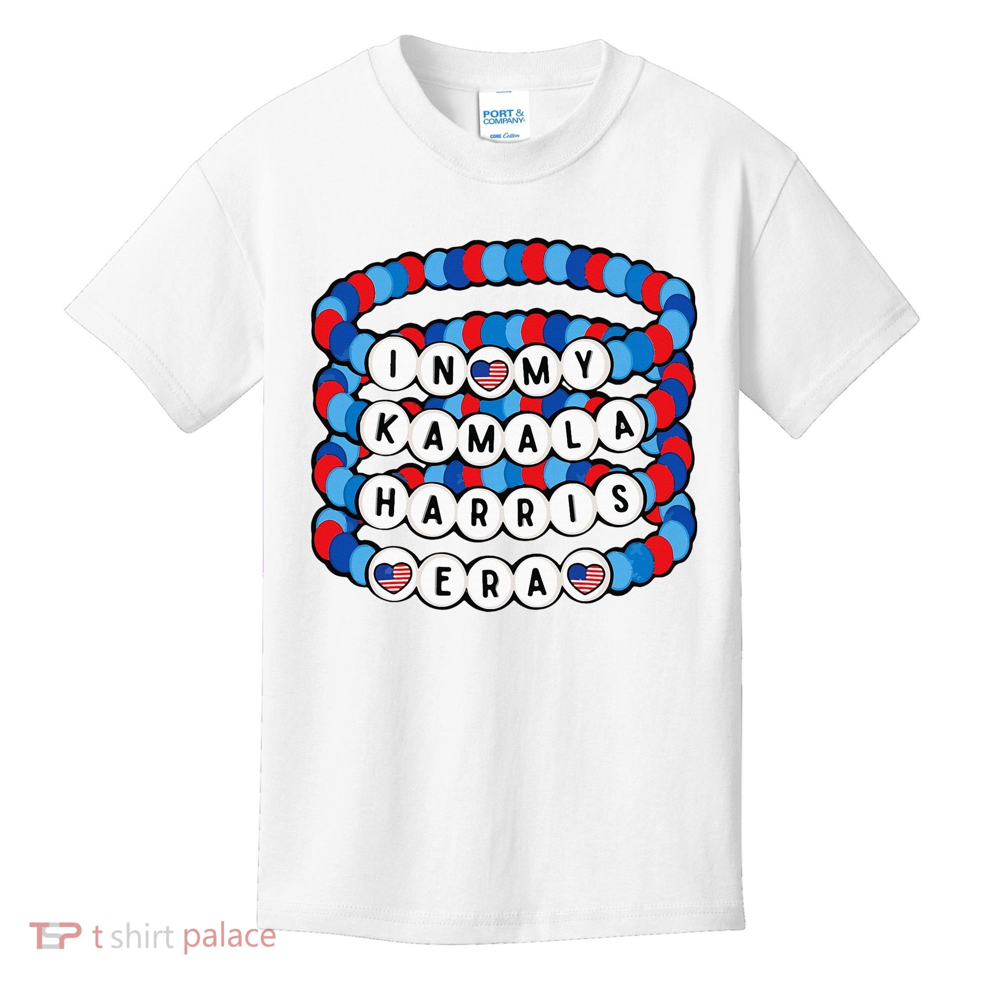 In My Kamala Harris Era Harris Democrat Harris 2024 Bracelet Kids T-Shirt