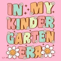 In My Kindergarten Era Groovy Kindergarten Back To SchooL Coaster thumb 2