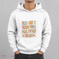 In My Kindergarten Era Groovy Kindergarten Back To SchooL Hoodie thumb 0
