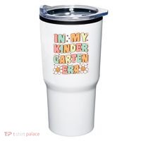 In My Kindergarten Era Groovy Kindergarten Back To SchooL Tumbler thumb 0