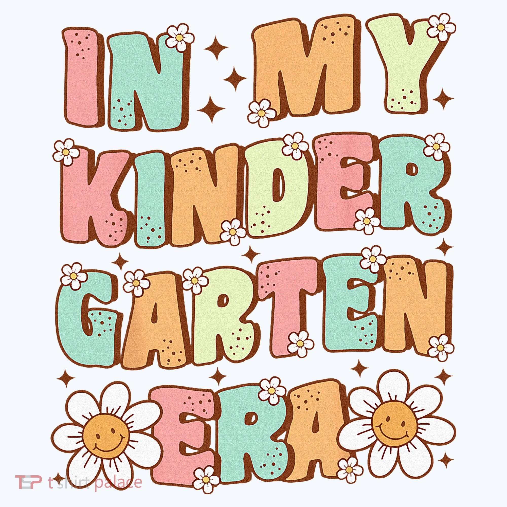 In My Kindergarten Era Groovy Kindergarten Back To SchooL Tumbler