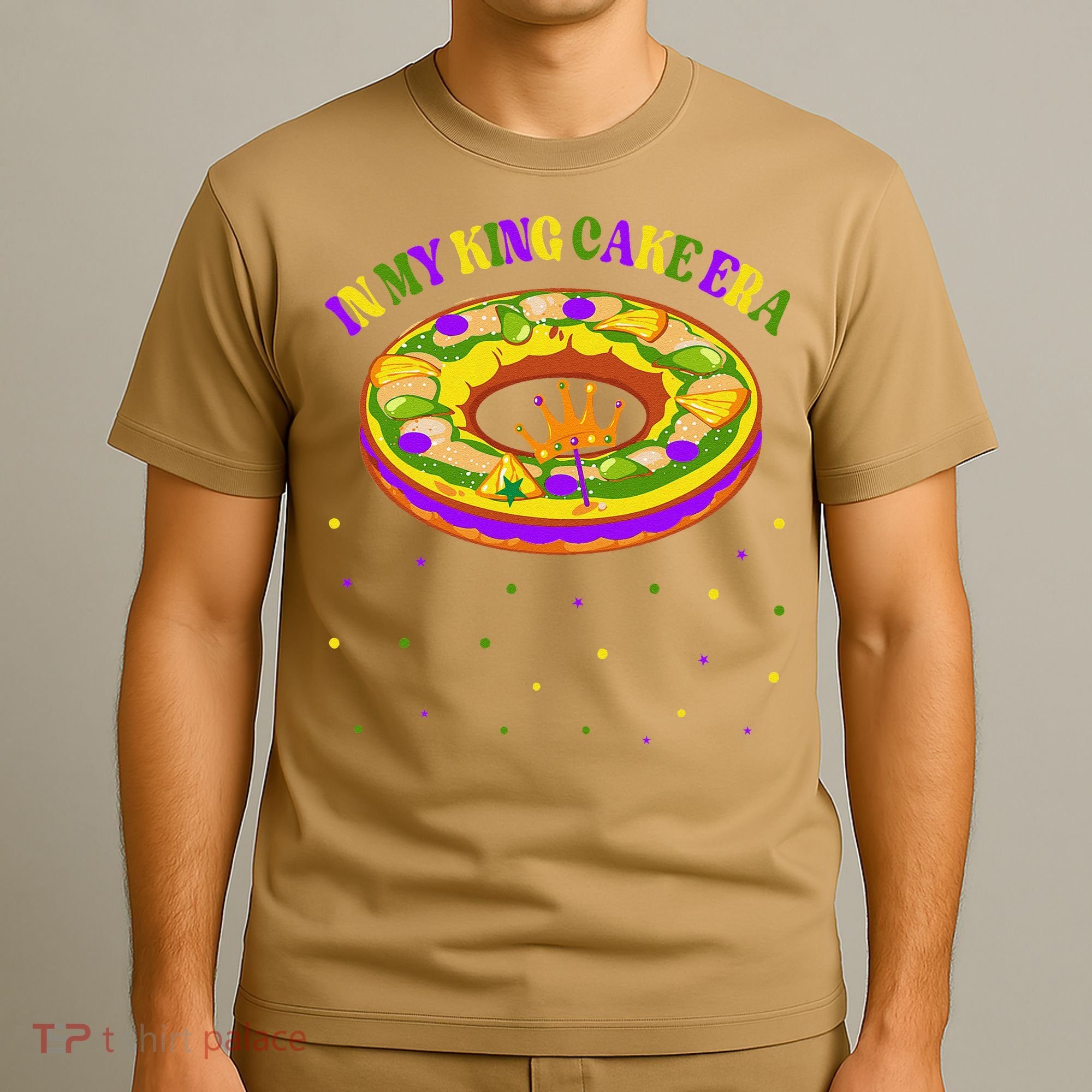 In My King Cake Era Festival Parade Mardi Gras King Cake Era T-Shirt