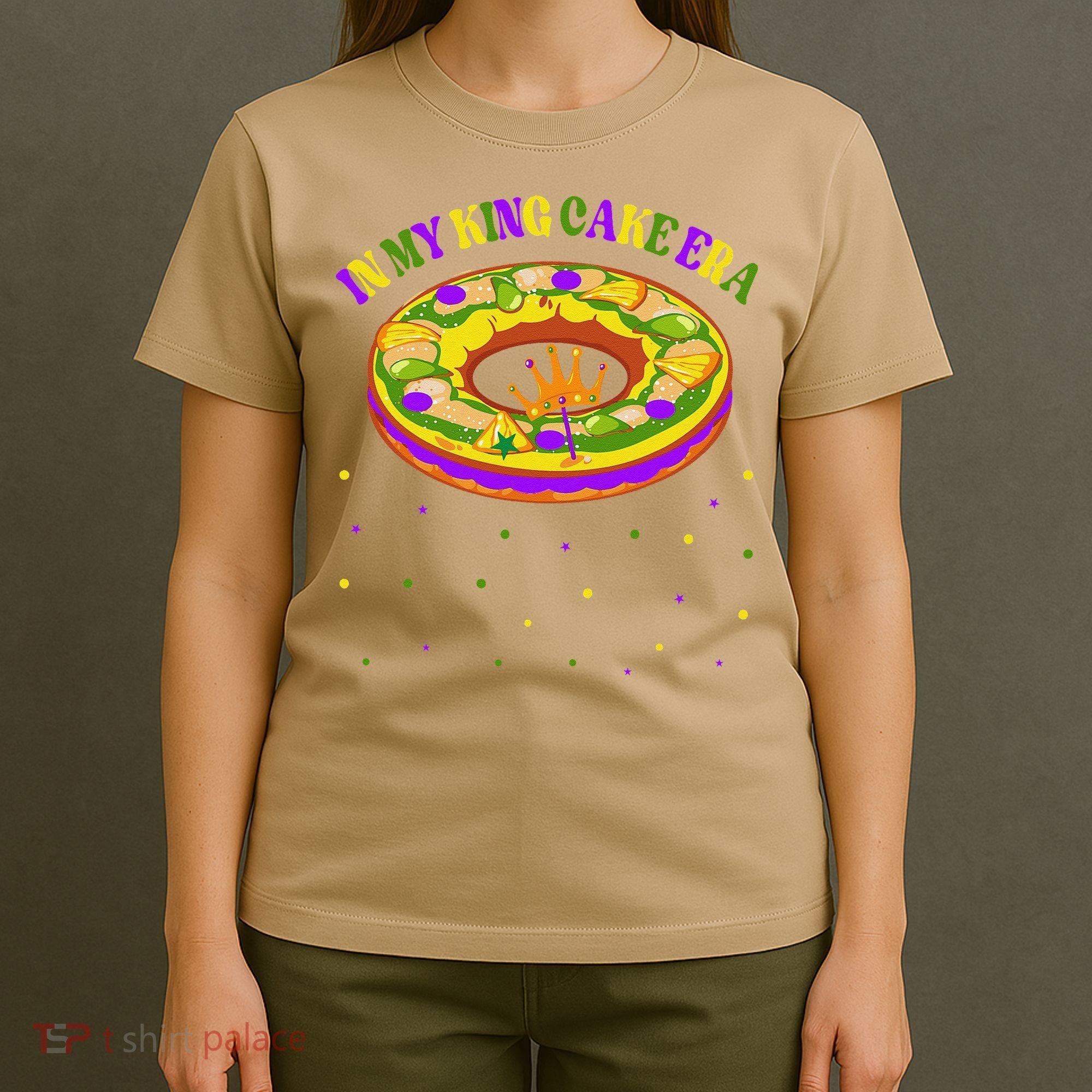 In My King Cake Era Festival Parade Mardi Gras King Cake Era T-Shirt