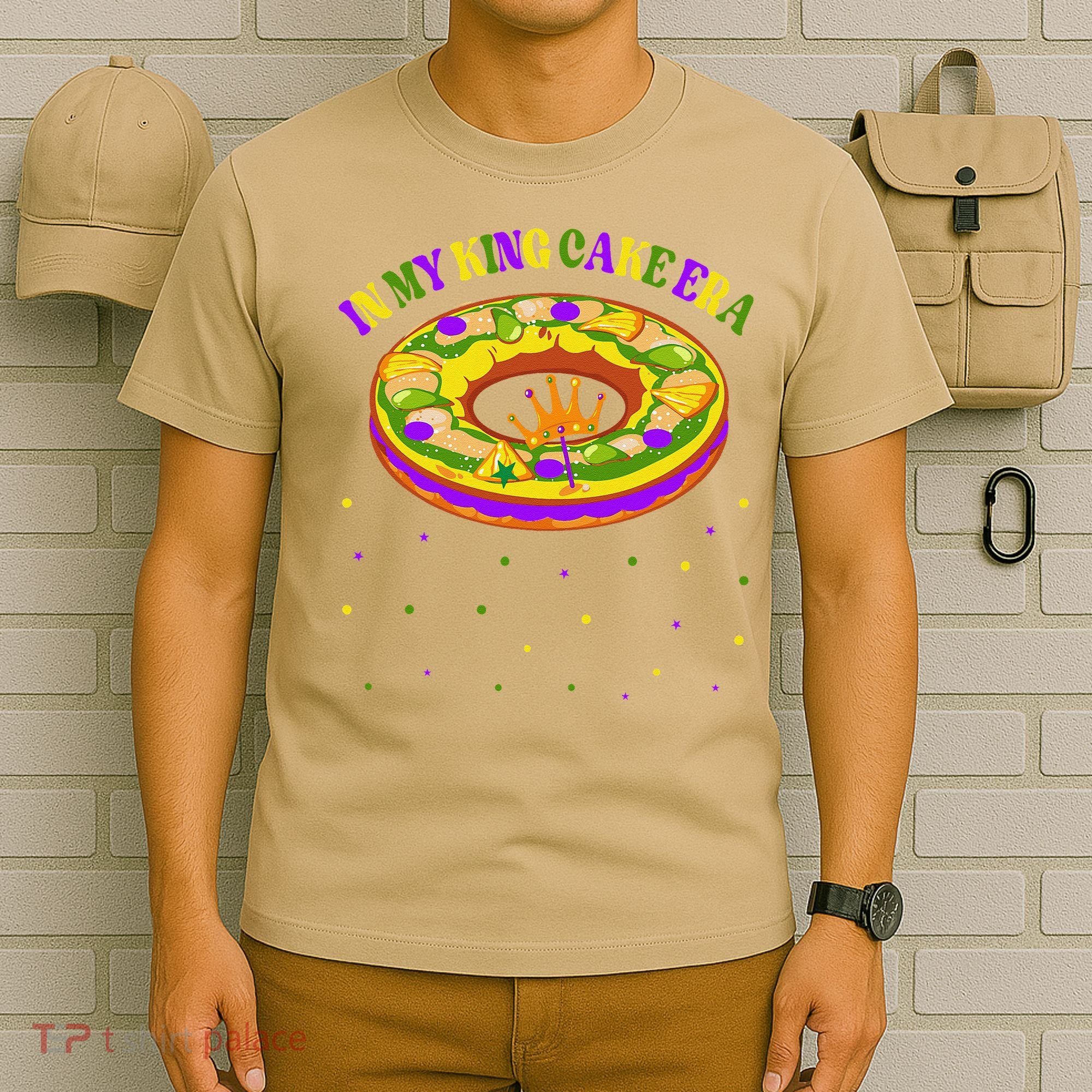 In My King Cake Era Festival Parade Mardi Gras King Cake Era T-Shirt