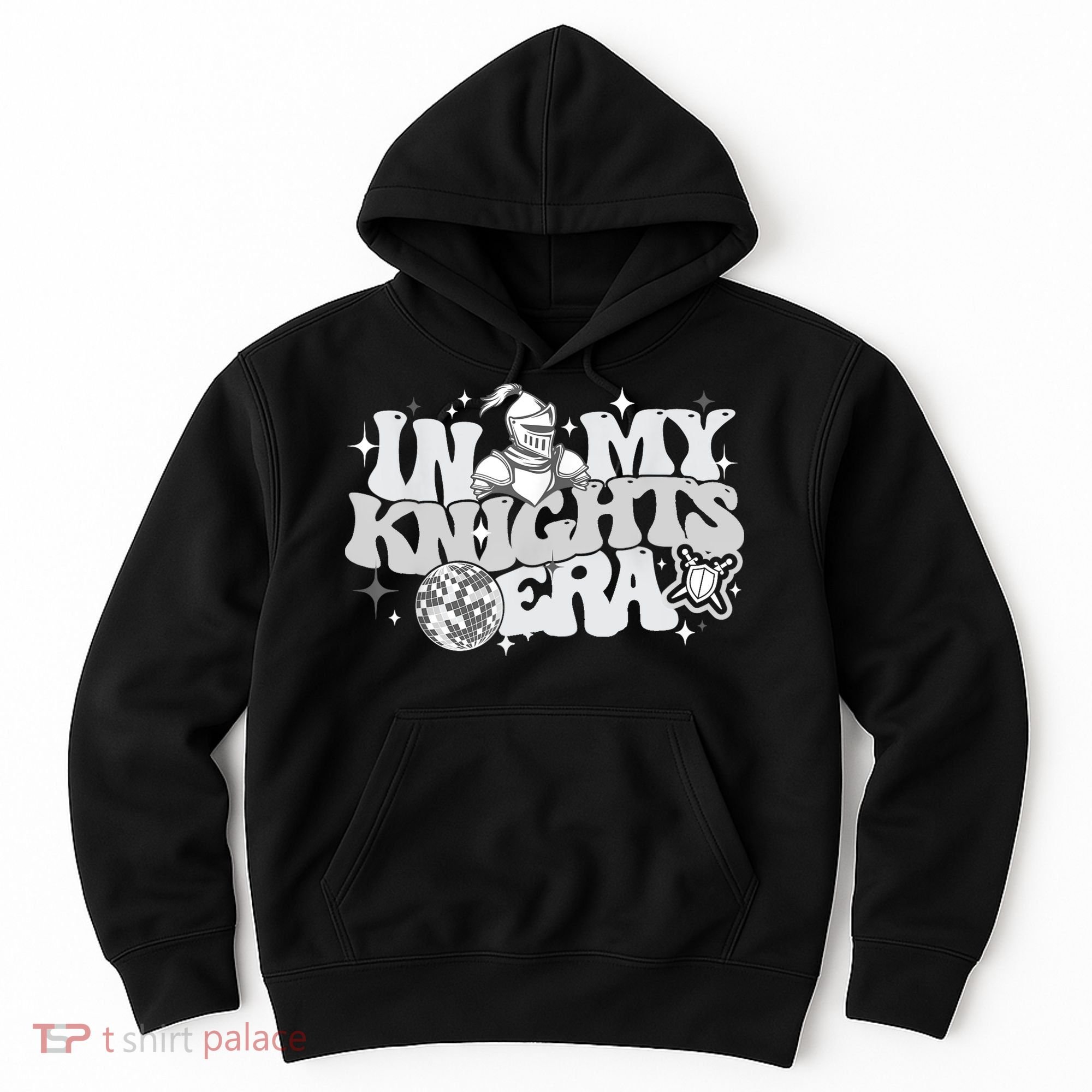 In My Knights Era Back To School Mascot Spirit Game Squad Hoodie