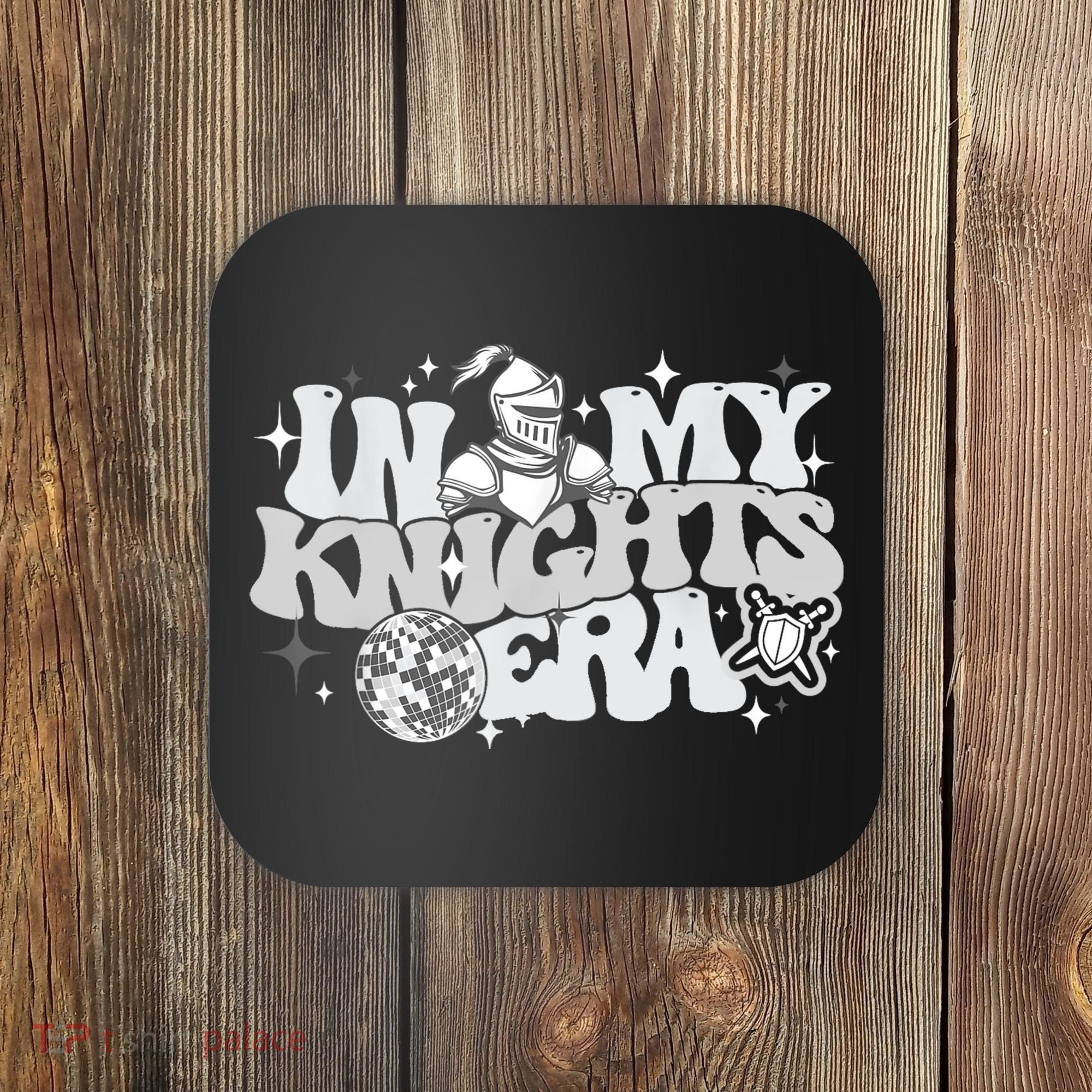 In My Knights Era Back To School Mascot Spirit Game Squad Coaster