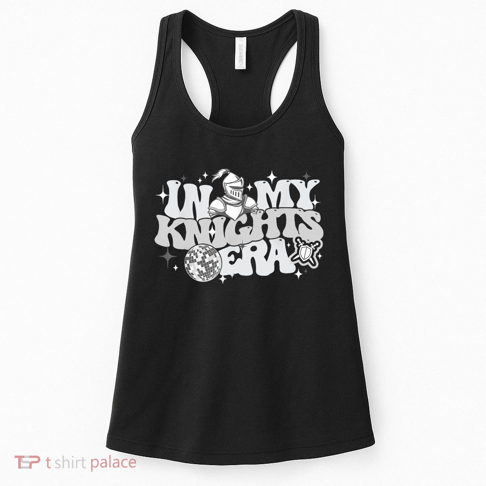 In My Knights Era Back To School Mascot Spirit Game Squad Women's Tank Top
