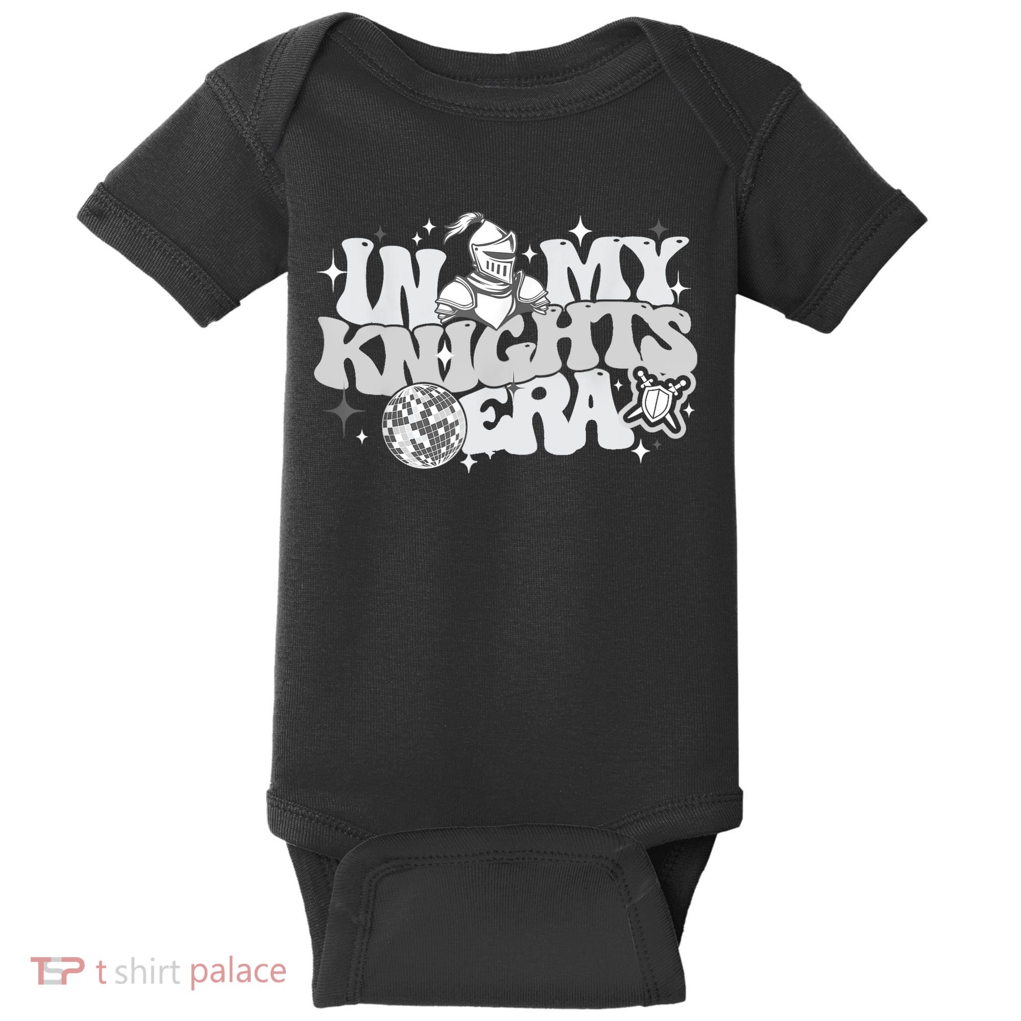 In My Knights Era Back To School Mascot Spirit Game Squad Baby Bodysuit